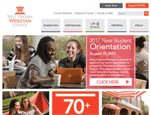 Tablet Screenshot of faculty.wvwc.edu