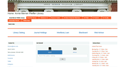 Desktop Screenshot of amplibrary.wvwc.edu