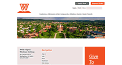 Desktop Screenshot of alumni.wvwc.edu
